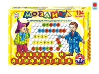 Игрушка мозаика "Азбука и арифметика ТехноК" (рус), арт. 2087