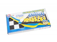 Toy "Set of board games TechnoK", сhess and checkers, art. 9055
