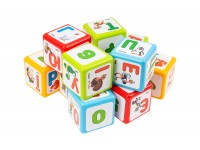Іграшка кубики "Абетка + арифметика ТехноК"